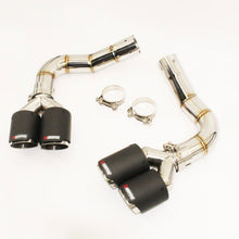 Load image into Gallery viewer, T304 Stainless Exhaust Muffler with Carbon Fiber Tips for Audi Q8 4M 2.0T 3.0T