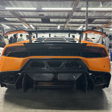 Load image into Gallery viewer, V Style Dry Carbon Fiber Rear Diffuser for Lamborghini Huracan LP 610