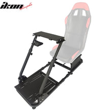 Load image into Gallery viewer, Racing Steering Wheel Stand Black Logitech G29 Thrustmaster Shifter
