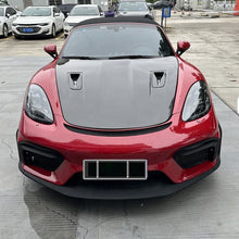Load image into Gallery viewer, RS Style 981 982 Dry Carbon Fiber Engine Hood for Porsche Cayman 718