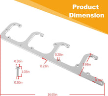 Load image into Gallery viewer, 5.3L LS Square Coil Brackets Valve Cover For D581 D514A D510C 12558693 LSX Swap Truck LS1 LS3 LS2 LQ4 LQ9 LS6 L92 L99 L33 LR4