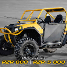 Load image into Gallery viewer, 50 Cal RZR Doors Red on Black