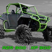 Load image into Gallery viewer, 50 Cal RZR Doors White on Black