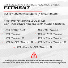 Load image into Gallery viewer, Can-Am Maverick X3 Heavy Duty Radius Rods