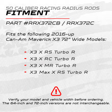 Load image into Gallery viewer, Can-Am Maverick X3 Heavy Duty Radius Rods
