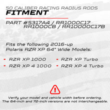 Load image into Gallery viewer, XP Turbo CNC Billet Radius Rods