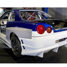 Load image into Gallery viewer, GTR Style Rear Over Fender Widebody Flares for Nissan Skyline R34