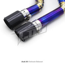 Load image into Gallery viewer, Titanium Valved Catback Exhaust System for Audi S3 2.0T
