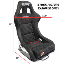 Load image into Gallery viewer, Blue Bull Boost Adjustable Racing Lowered Ultra Max Bucket Seat with Slider Rails