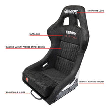 Load image into Gallery viewer, Bull Boost Adjustable Racing Lowered Ultra Max Bucket Seat with Slider Rails