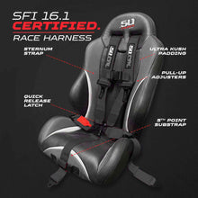 Load image into Gallery viewer, SFI Approved 2" and  3" 5 point Harness, Racing Harness