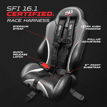 Load image into Gallery viewer, SFI Approved 2" and  3" 5 point Harness, Racing Harness
