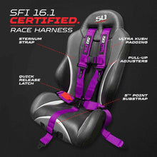 Load image into Gallery viewer, SFI Approved 2" and  3" 5 point Harness, Racing Harness