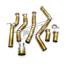 Load image into Gallery viewer, Titanium High Flow Single Exhaust Pipe for Toyota Supra A90 A91 3.0T B58