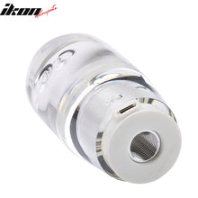 Load image into Gallery viewer, Universal LED RGB Shift Knob 10mm Transparent Bubble W Thread Adapters