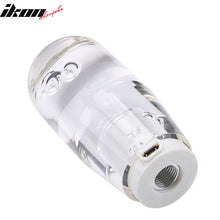Load image into Gallery viewer, Universal LED RGB Shift Knob 10mm Transparent Bubble W Thread Adapters