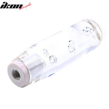 Load image into Gallery viewer, LED RGB Shift Knob 15mm Transparent Bubble   W/ Thread Adapters