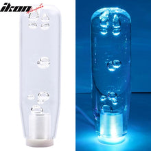 Load image into Gallery viewer, LED RGB Shift Knob 15mm Transparent Bubble   W/ Thread Adapters
