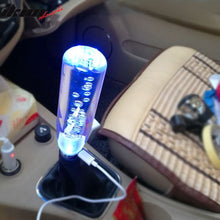 Load image into Gallery viewer, LED RGB Shift Knob 15mm Transparent Bubble   W/ Thread Adapters