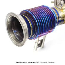 Load image into Gallery viewer, Titanium Exhaust X Pipe System for Lamborghini Huracan EVO Spyder 5.2L 2019-24