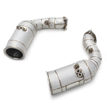 Load image into Gallery viewer, High Flow Catted 304 Stainless Exhaust Downpipe for Audi RS Q8 SQ8 4.0T