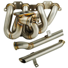 Load image into Gallery viewer, SR20DET T3 T4 Twin Scroll 44mm Top Mount Turbo Manifold Kit S13 S14 S15 180SX 240SX