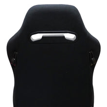 Load image into Gallery viewer, Adjustable Black Luxury Racing Lowered SR3 CONFETTI Style Velvet Seat w/ Sliders