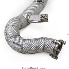 Load image into Gallery viewer, Straight Free Flow Stainless Steel Down Pipes for Porsche Macan Turbo GTS 3.6T
