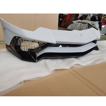 Load image into Gallery viewer, LP750 SV Style Semi Carbon Fiber Front Bumper for Lamborghini Aventador LP700 LP720 Upgrade