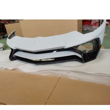 Load image into Gallery viewer, LP750 SV Style Semi Carbon Fiber Front Bumper for Lamborghini Aventador LP700 LP720 Upgrade