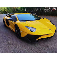 Load image into Gallery viewer, LP750 SV Style Semi Carbon Fiber Front Bumper for Lamborghini Aventador LP700 LP720 Upgrade