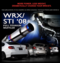 Load image into Gallery viewer, Tomei Full Titanium Muffler Kit Expreme Ti Gvf/va# Usdm