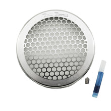Load image into Gallery viewer, Billet 4" Inch Turbo Inlet Guard Velocity Stack Adapter Bellmouth Intake Hex