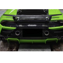 Load image into Gallery viewer, Tecnica Style Carbon Fiber Rear Spoiler Wing Base for Lamborghini Huracan EVO LP610 LP580