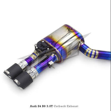 Load image into Gallery viewer, Titanium Valved Catback Exhaust System for Audi B8 B8.5 S4 S5