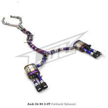 Load image into Gallery viewer, Titanium Valved Catback Exhaust System for Audi B8 B8.5 S4 S5
