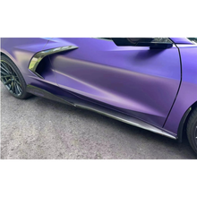 Load image into Gallery viewer, Carbon Fiber Side Skirts for Chevrolet Corvette C8