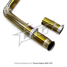 Load image into Gallery viewer, Titanium Valved Catback Exhaust System for Toyota Supra A90 A91 3.0T