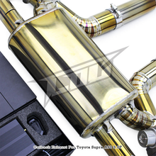Load image into Gallery viewer, Titanium Valved Catback Exhaust System for Toyota Supra A90 A91 3.0T