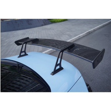 Load image into Gallery viewer, Prepreg Carbon Fiber LED Swan Neck Rear Wing for BMW G8X G80 M3 G82 M4 G87 M2