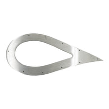 Load image into Gallery viewer, BBP 3" Stainless Steel Teardrop Exhaust Tip Trim Plate