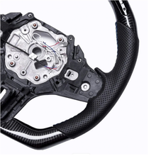 Load image into Gallery viewer, Carbon Fiber Steering Wheel w/ LED Display (Heated) for BMW G20 G80 G82 G83 3 Series M3 M4