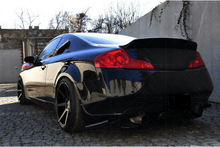 Load image into Gallery viewer, Infiniti V35 G35 Black Hyper Ducktail Style Duck Tail Trunk Spoiler (2003 - 2006)