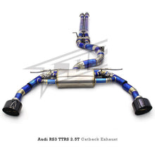 Load image into Gallery viewer, Titanium Valved Catback Exhaust System for Audi RS3 TTRS 2.5T