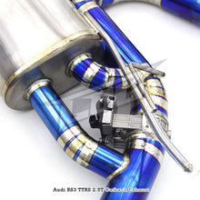 Load image into Gallery viewer, Titanium Valved Catback Exhaust System for Audi RS3 TTRS 2.5T