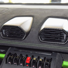 Load image into Gallery viewer, Carbon Fiber Air Vent AC Trim Replacement Set for Lamborghini Huracan
