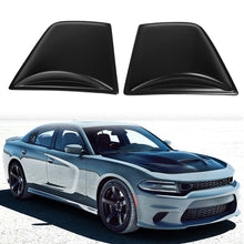 Load image into Gallery viewer, 2011-2023 Dodge Charger V4 Style Side Window Louvers Scoop Cover PP