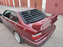 Load image into Gallery viewer, BMW E36 Coupe Series 3 Black Back Windshield Louvers (1992 - 1999)