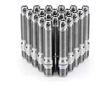 Load image into Gallery viewer, Raceseng Titanium Wheel Stud Conversion Kit - M14x1.5mm (80mm Length/Accommodates Up to 15mm Spacer)