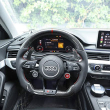 Load image into Gallery viewer, Carbon Fiber Steering Wheel Replacement for Audi R8